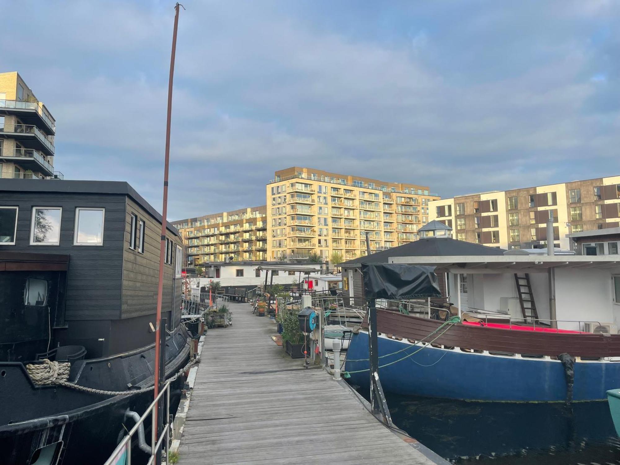 Luksuslejlighed Pa 7 Sal Med Elevator, Vestvendt Altan Og Udsigt Over Havn Og By Leilighet København